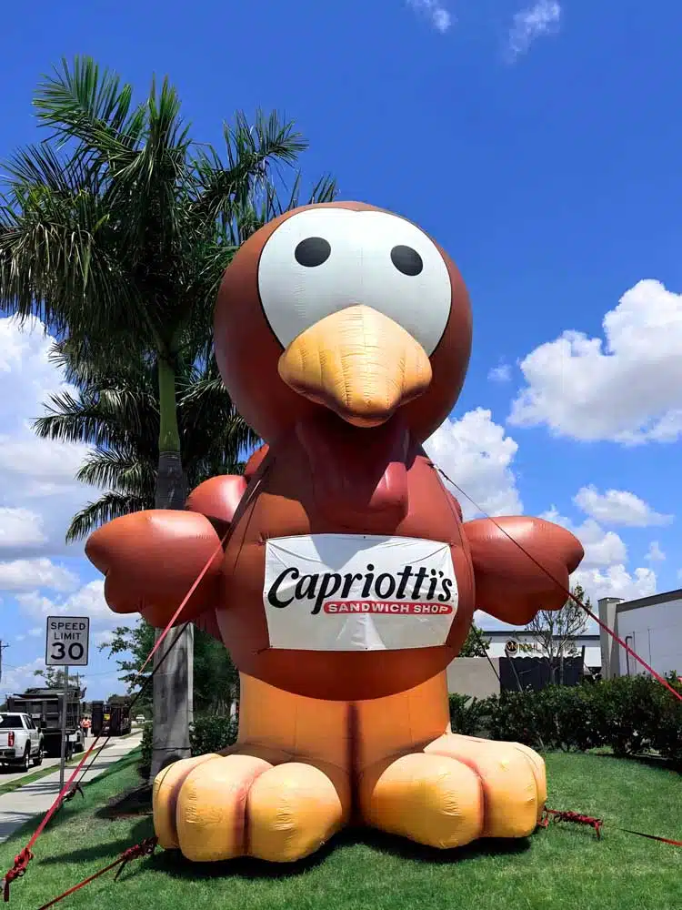 custom turkey inflatable