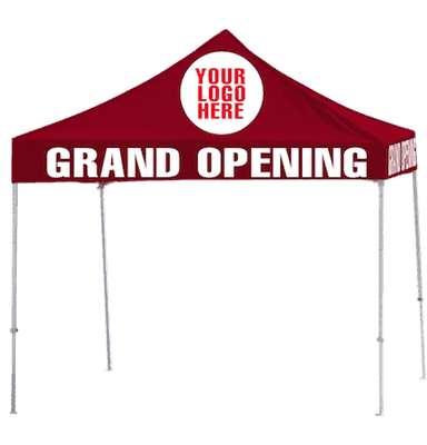 custom branded tents
