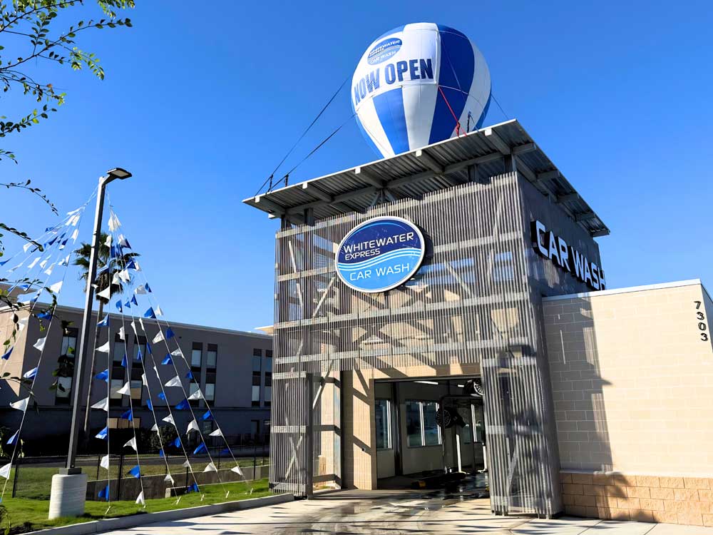 now open inflatable advertising balloon